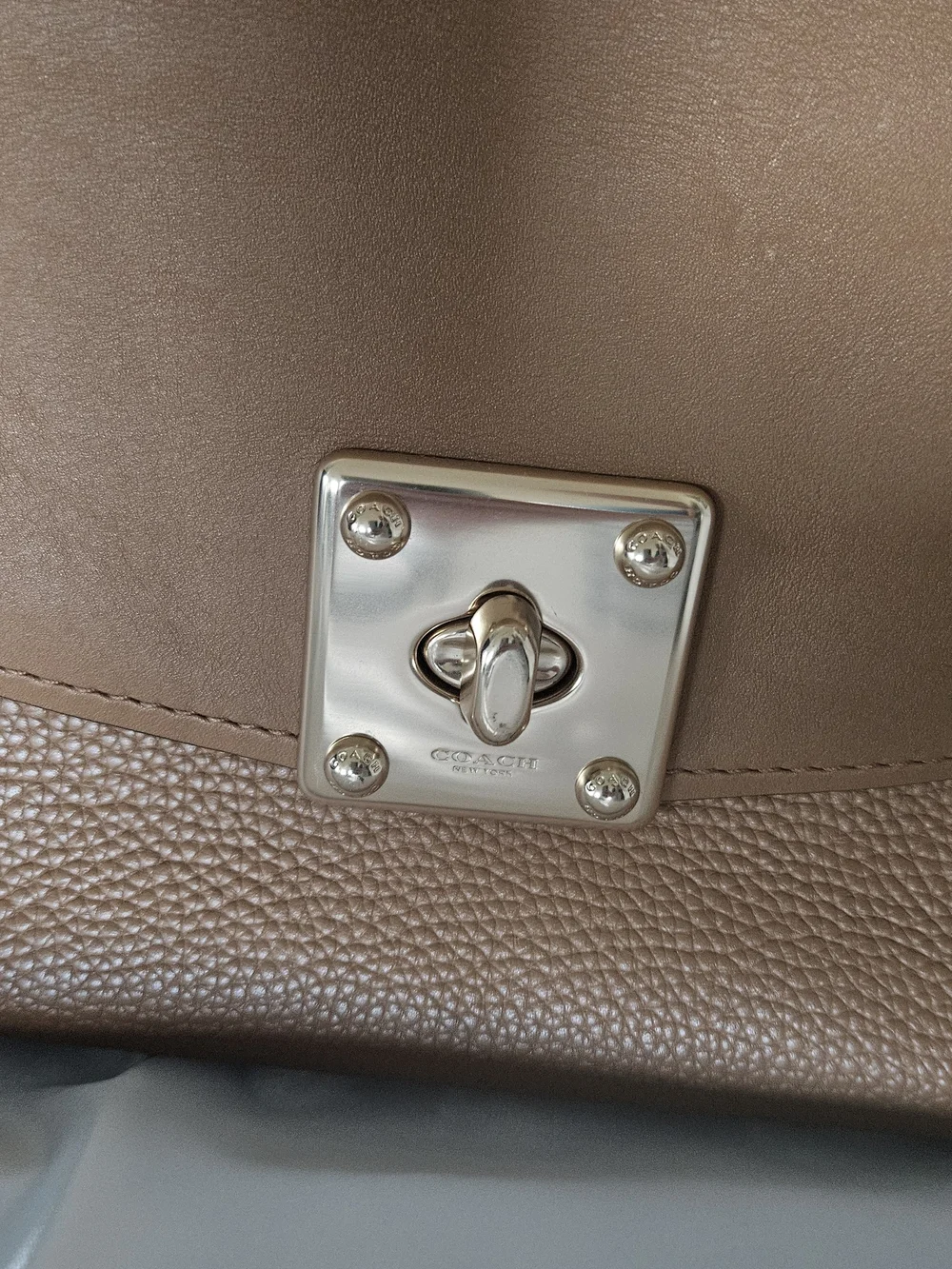 Coach Drifter Carryall In Tan And Camel